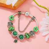 Tree of Life Love Charm Bracelet Silver Plated