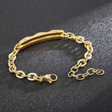 6mm O-chain Couple Bracelet Cuban Chain Jewelry