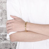6mm O-chain Couple Bracelet Cuban Chain Jewelry
