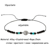 Bohemia Owl Elephant Bead Bracelets for Women