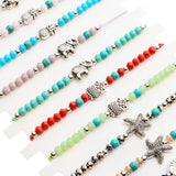 Bohemia Owl Elephant Bead Bracelets for Women
