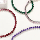 European & American Zircon Elastic Bracelet Gemstone