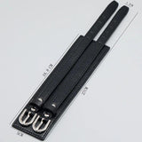 Retro Leather Bracelet Rock Punk Wide Double Layer Male Bracelet