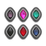 Crystal Snap Jewelry Square Snap Buttons Bracelet for Women