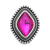 Crystal Snap Jewelry Square Snap Buttons Bracelet for Women