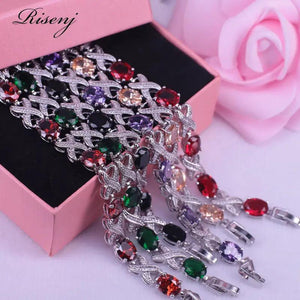 Silver Bridal Jewelry Bracelet for Women