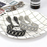 Cotton Embroidery Tassel Bracelet for Women