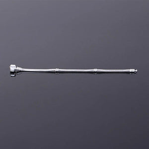 Women DIY Beads Charms Bracelet Bangle Tibetan Silver Snake Chain HB005