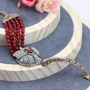 Sunspicems Bohemia Stone Bead Bracelets Women Indian Banquet Jewelry