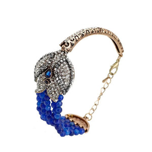 Sunspicems Bohemia Stone Bead Bracelets Women Indian Banquet Jewelry