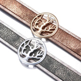 Boho Tree Of Life Leather Bracelet Women Bohemian Wrap Wide Jewelry