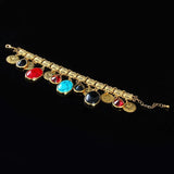 Oman Turkey Coin Bracelet Women Turks Simgesi Osmanli Turasi Muslim Islam Bangle
