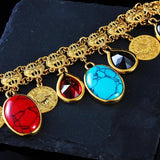 Oman Turkey Coin Bracelet Women Turks Simgesi Osmanli Turasi Muslim Islam Bangle