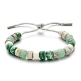Natural Stone Glass Beads Bracelets for Women - DIY Tie on Bracelets