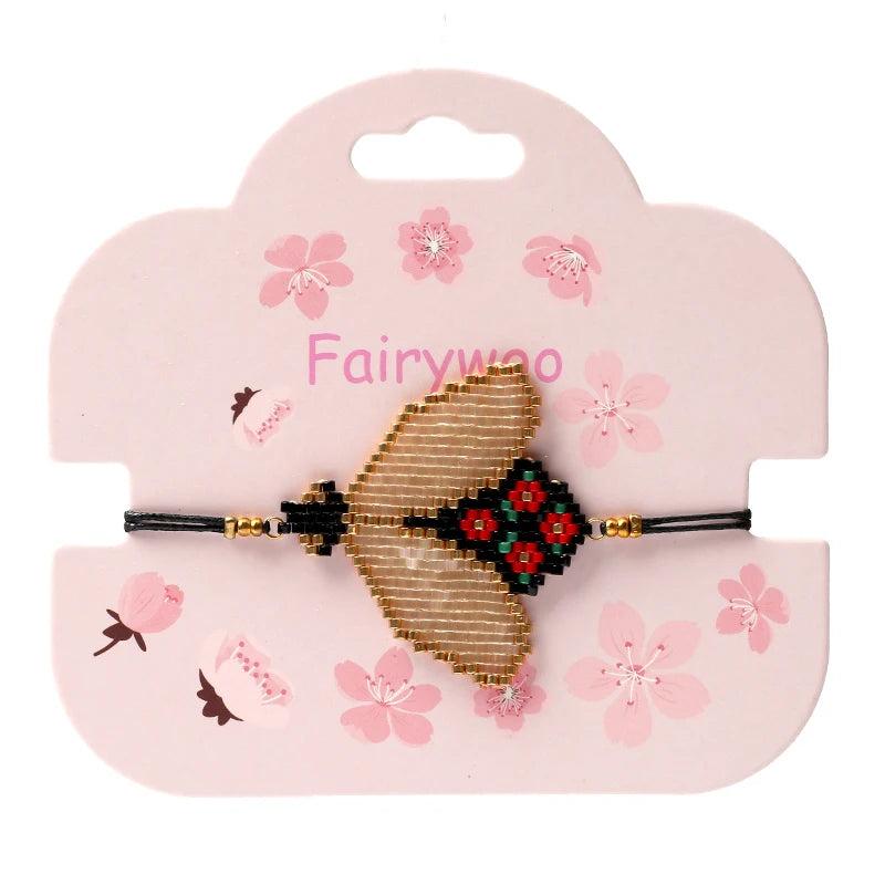 Bohemian Bee Bracelet Delica Animals Bracelets Gothic Beaded Jewelry
