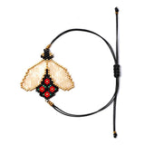 Bohemian Bee Bracelet Delica Animals Bracelets Gothic Beaded Jewelry