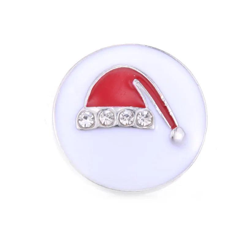 10pcs Mermaid Snap Jewelry 18mm Oil Painting Snap Buttons Bracelets Women