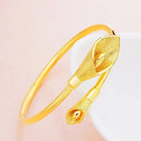 BOHO Style 24K Flower Women Bangles