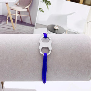 Saudi Arabia Stainless Steel Handcuff Couple Circle Bracelet Rope Menottes