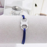 Saudi Arabia Stainless Steel Handcuff Couple Circle Bracelet Rope Menottes