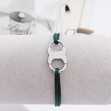 Saudi Arabia Stainless Steel Handcuff Couple Circle Bracelet Rope Menottes