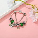 Panda Koala Bear Pendant Silver Plated Chain Bracelet