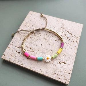 Colorful Heishi Beads Bracelet for Women