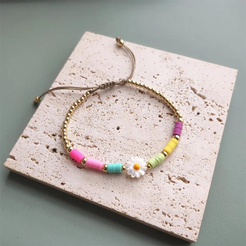 Colorful Heishi Beads Bracelet for Women