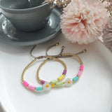 Colorful Heishi Beads Bracelet for Women