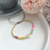 Colorful Heishi Beads Bracelet for Women