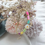 Colorful Heishi Beads Bracelet for Women