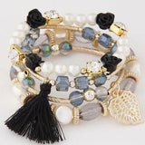 Bohemian Charm Wrap Bracelet for Women