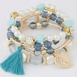 Bohemian Charm Wrap Bracelet for Women