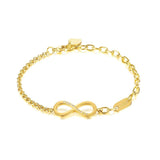 Infinity Number 8 Chain Bracelet CZ Infinity Bracelets for Women Men