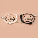 Heart Magnetic Couple Bracelets 3D Dinosaur Rope Adjustable Bracelets