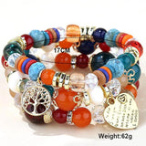 Boho Heart Multilayer Bracelet Charm Bohemian Jewelry
