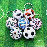 Football Soccer Keychain Car Key Chains Bag Pendants Key Ring