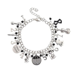 Harong Women Charm Bracelet Umbrella Academy Jewelry for Couple