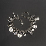 Harong Women Charm Bracelet Umbrella Academy Jewelry for Couple