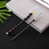Mini Katana Keychain Gift Props Metal Real