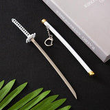 Mini Katana Keychain Gift Props Metal Real