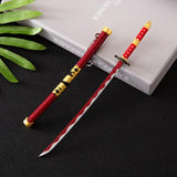Mini Katana Keychain Gift Props Metal Real