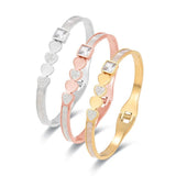 Zircon Inlaid Bracelet High Titanium Steel Women Jewelry
