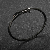 ZMFashion Spiked Adjustable Bracelets Stylish Bangles for Women