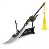 Naraka Bladepoint Metal Keychain Foldable Sword Gift