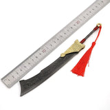 Naraka Bladepoint Metal Keychain Foldable Sword Gift