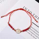 Boho Women 12pcs/Set Beads Infinity Love Heart Charms Bracelet
