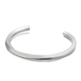 Vintage Matte Men's Bangles Punk Stainless Steel Bracelet