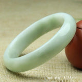 Real Jades Bangles Women Fine Jewelry Natural Jade Stone Bangle Jadeite Bracelet