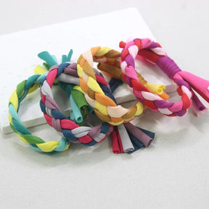 Couple Bracelet Jewelry Gift Braided Cotton Line Adjustable Bangles